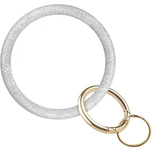 EcoVision Keychain Ring Bracelet,Silicone Wristlet...